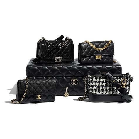 set of 4 minis bags chanel